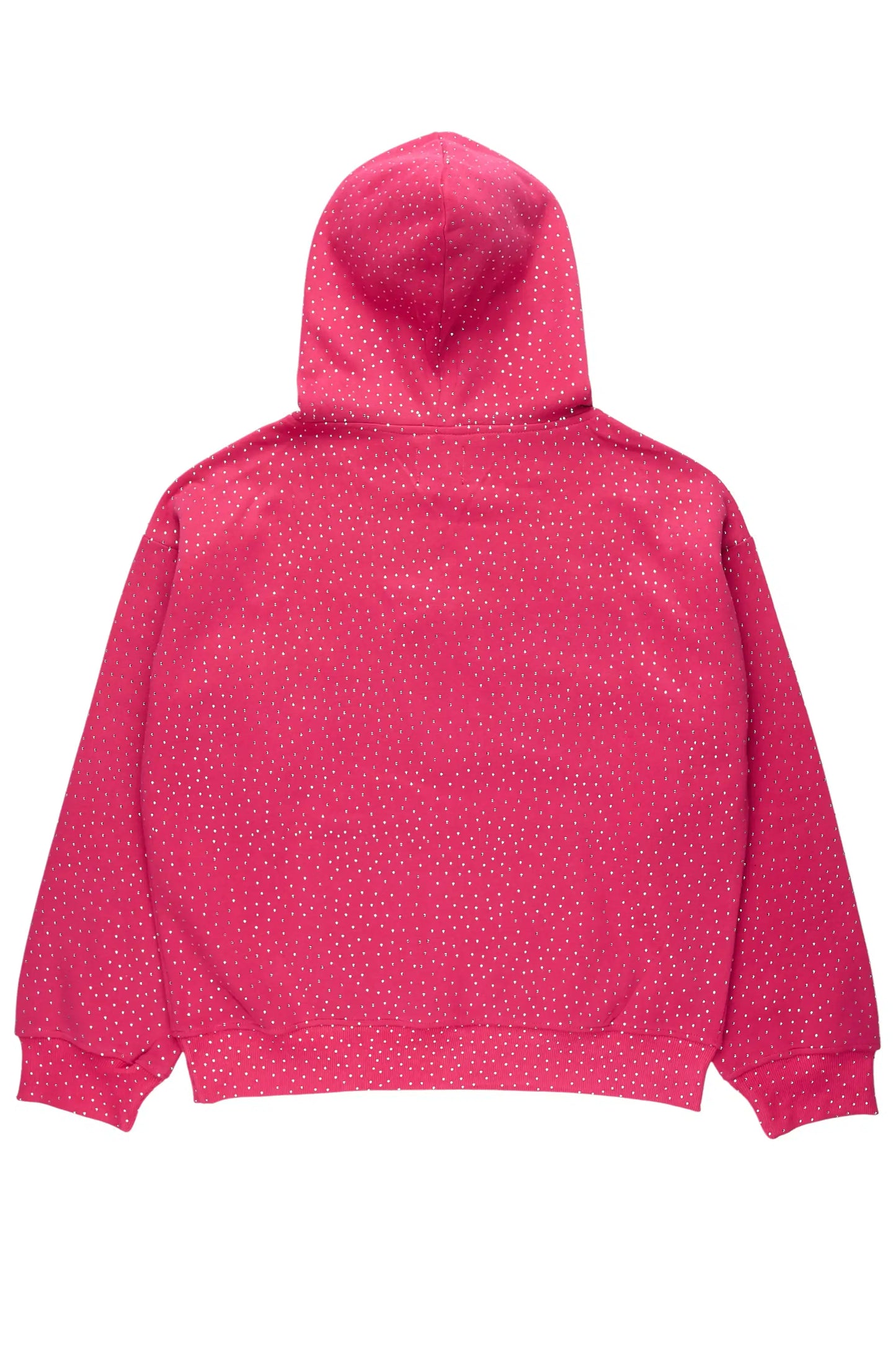 Andreas Pink Rhinestone Hoodie