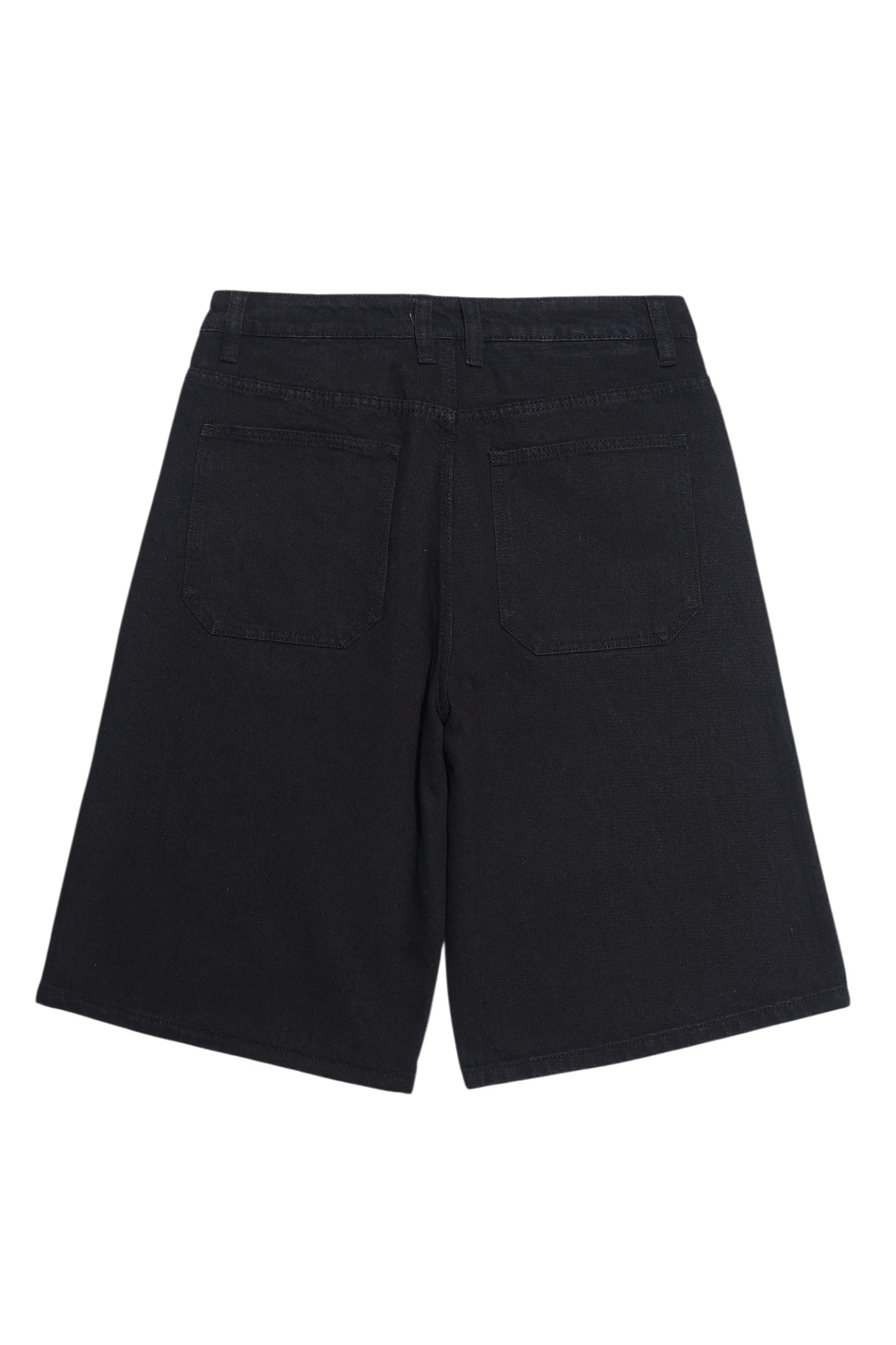 Amasa Black Rhinestone Jort