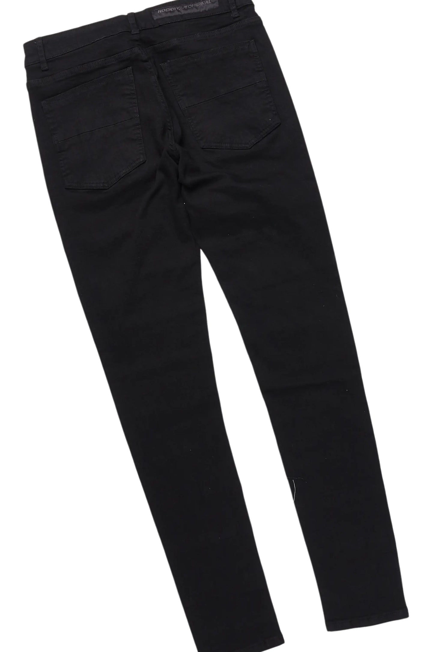All Seeing Eyes Black Hoodie/Slim Fit Jean Set