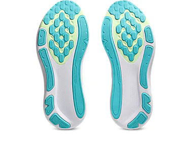 ASICS Men's GEL-KAYANO 33 WIDE - WHITE/ENERGY AQUA