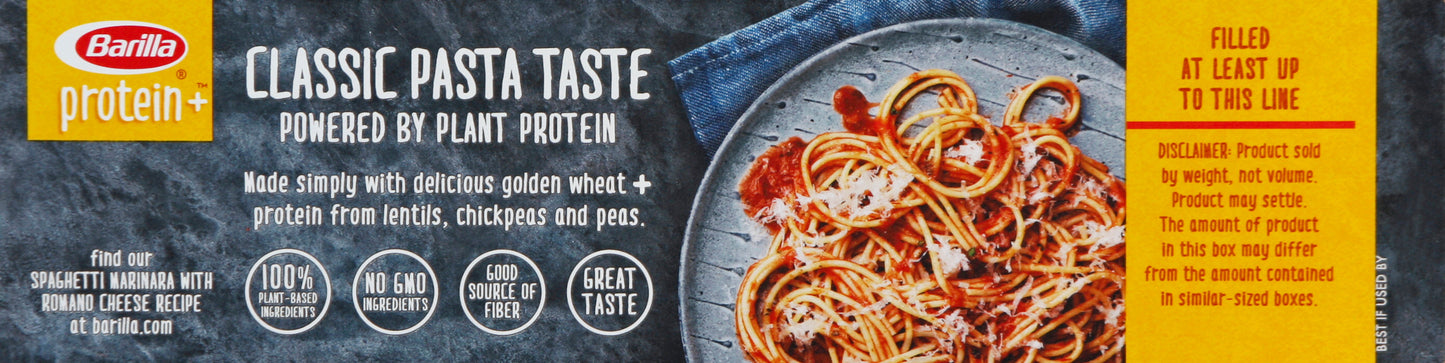 Barilla Pasta Plus Multrigrain Spaghetti - 14.5 OZ 20 Pack