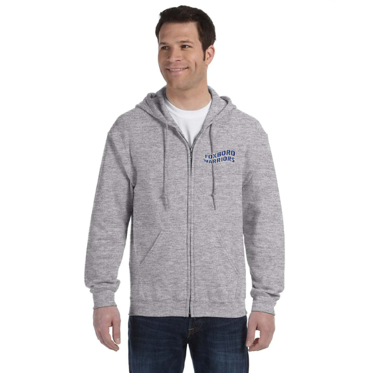 Ahern - Adult Full Zip Hooded Sweatshirt (18600)