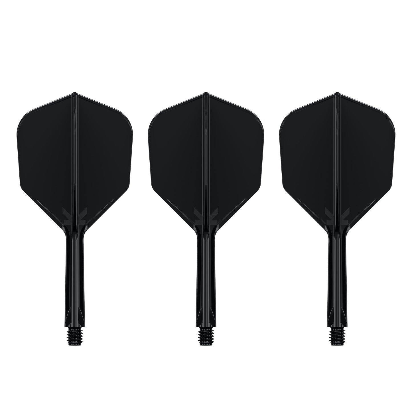 TARGET - K-FLEX All-In-One Moulded Flights NO6 Size - BLACK