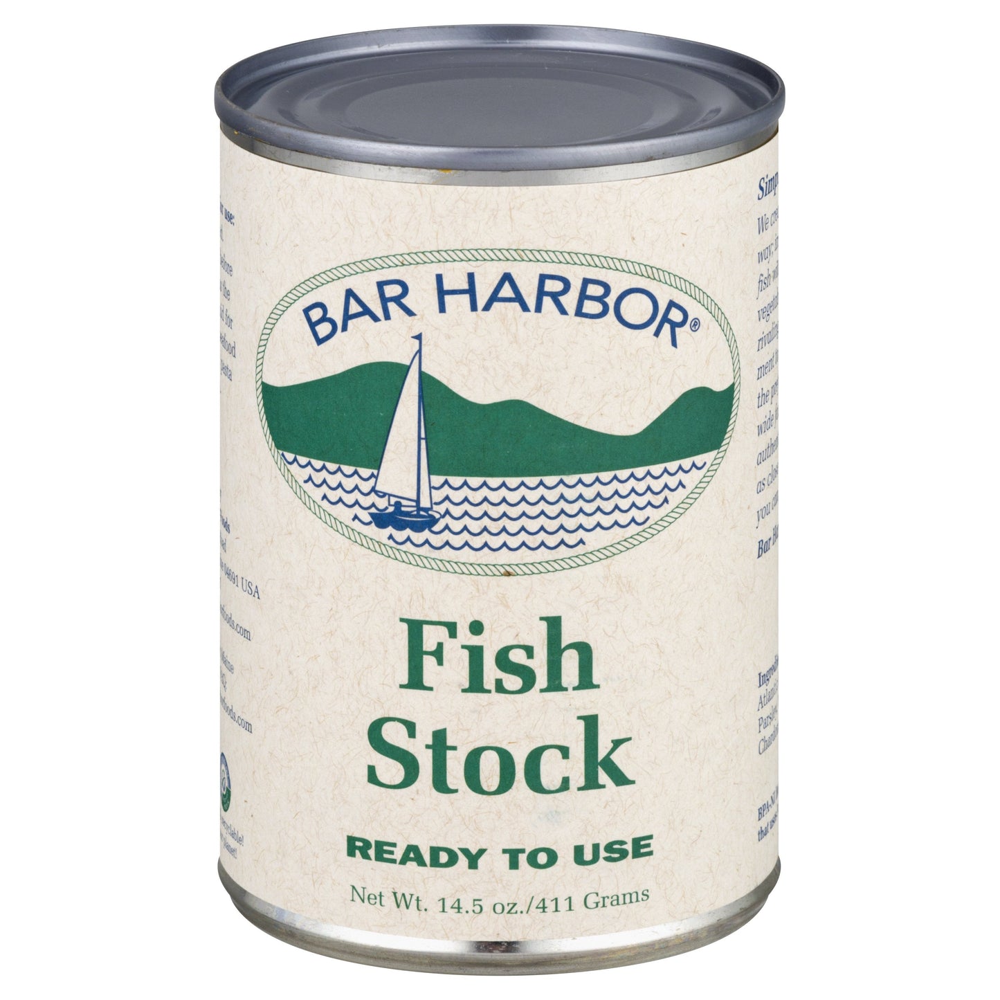 Bar Harbor All Natural Fish Stock - 14.5 OZ 6 Pack