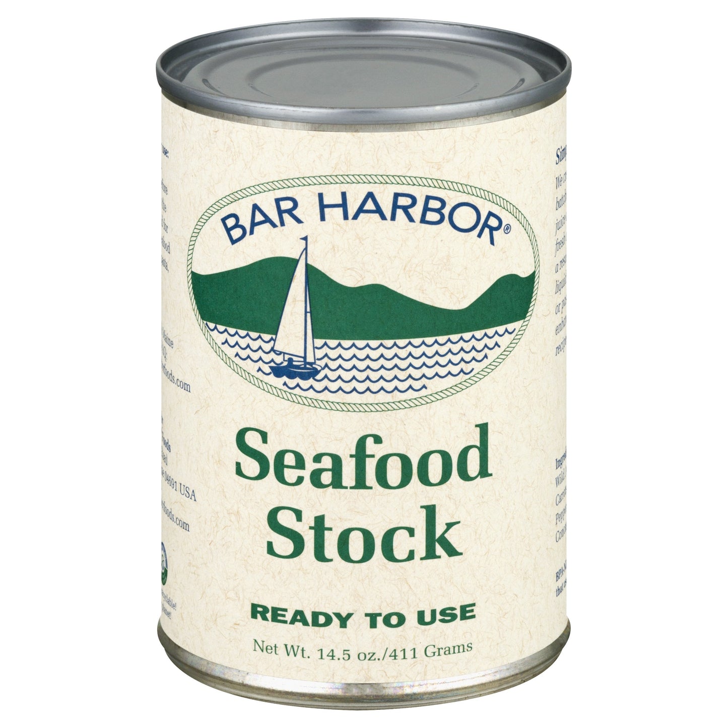Bar Harbor All Natural Seafood Stock - 14.5 OZ 6 Pack
