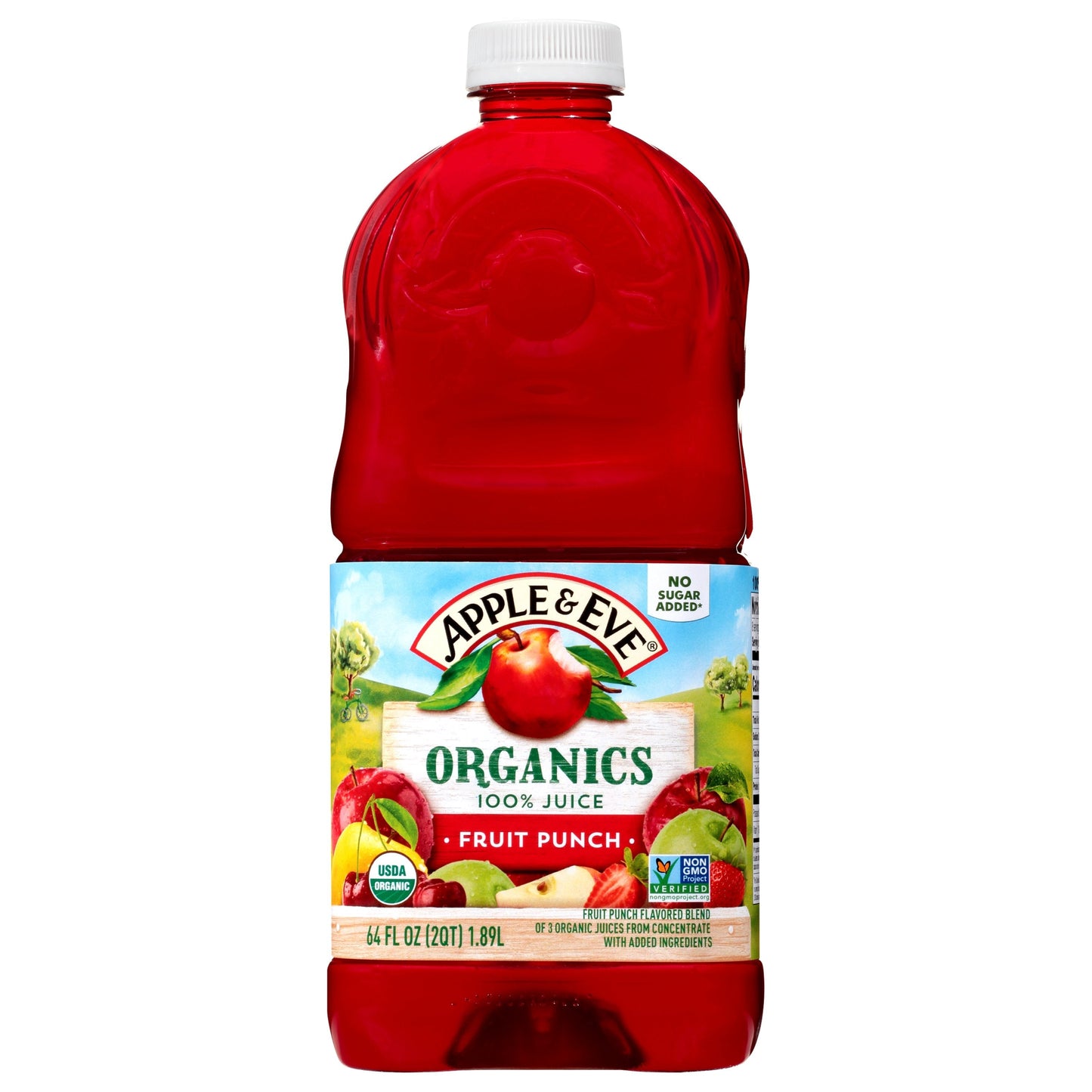 Apple & Eve Organics 100% Fruit Punch - 64 FZ 8 Pack