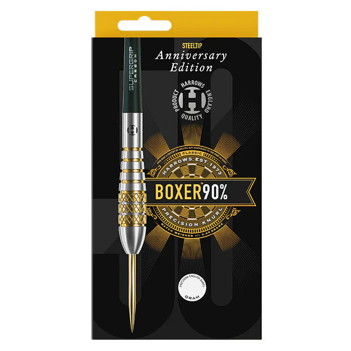 HARROWS - Boxer ANNIVERSARY Darts - Front Weighted - 90% Tungsten - 22g