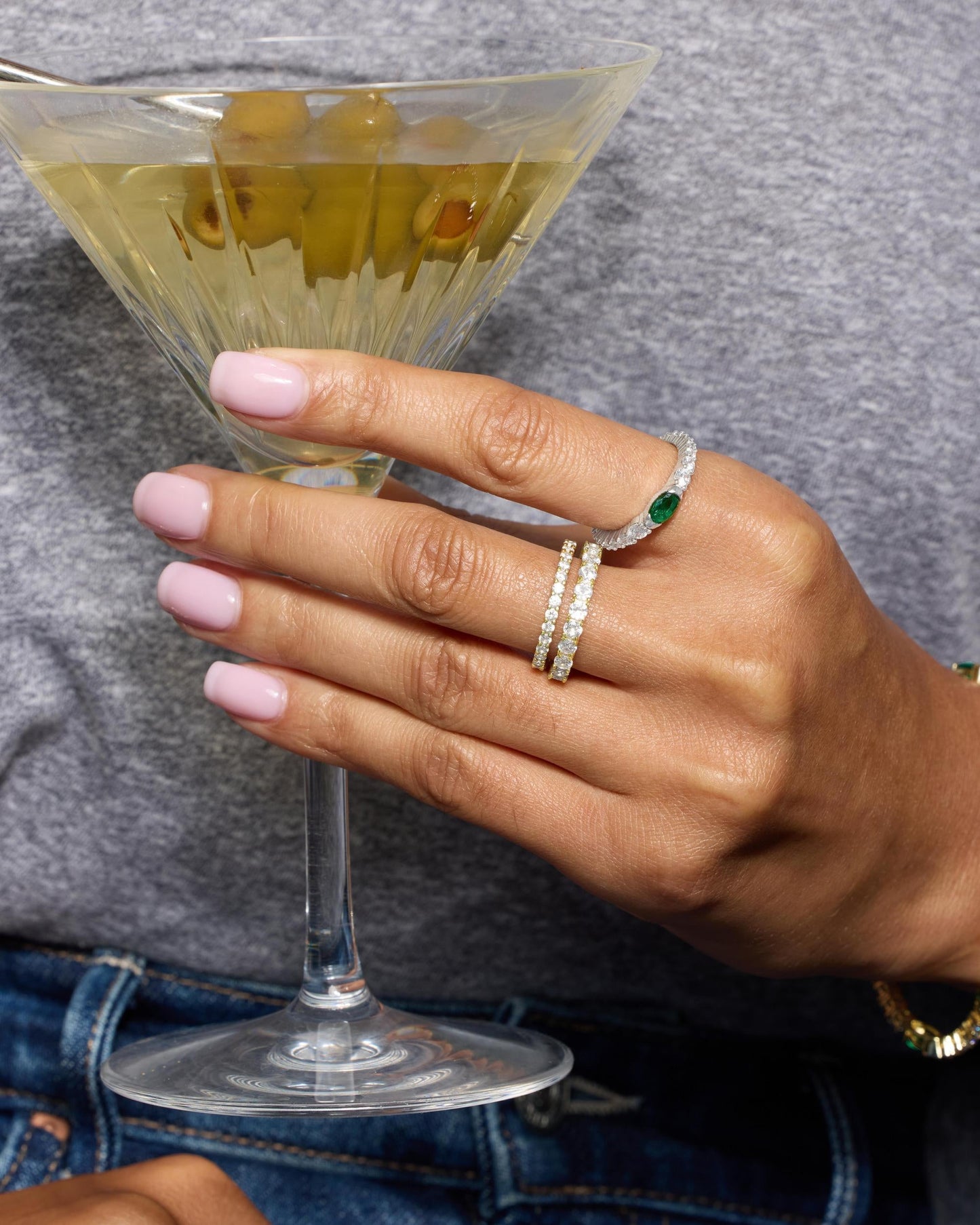 The Maven Ring - Gold|Blue Sapphire