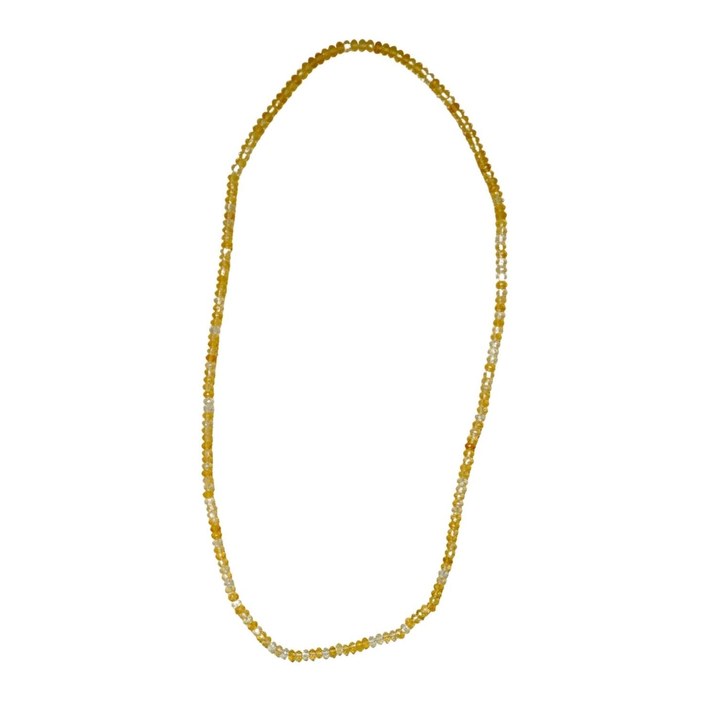 Faceted Citrine Necklace