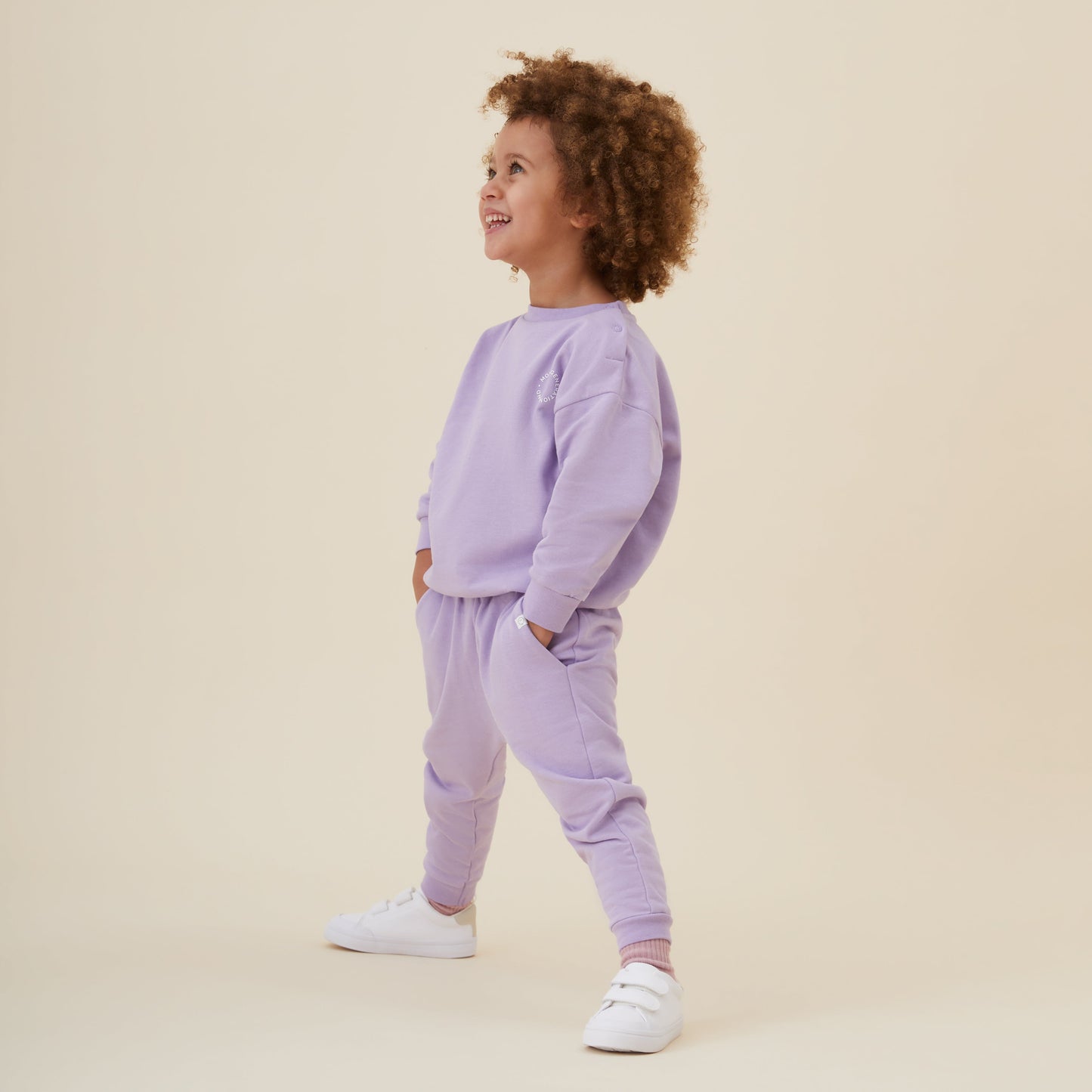 Generation Kind Oversized Sweatshirt & Joggers Outfit - Lilac