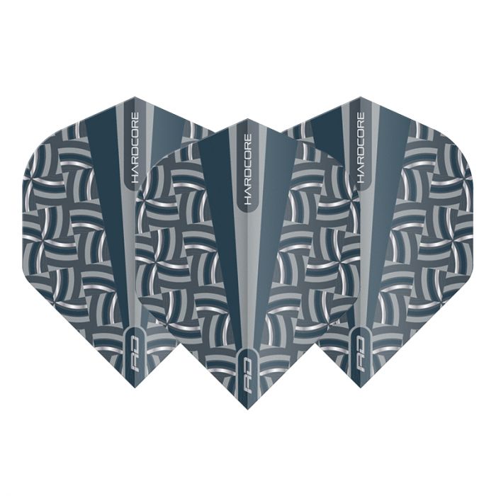 RED DRAGON Hardcore Radical Grey Rope Flights