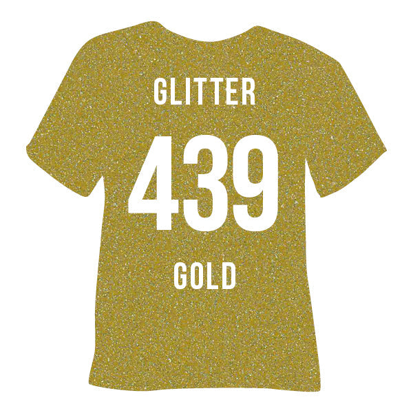 439 Gold POLI-FLEX® IMAGE GLITTER HTV