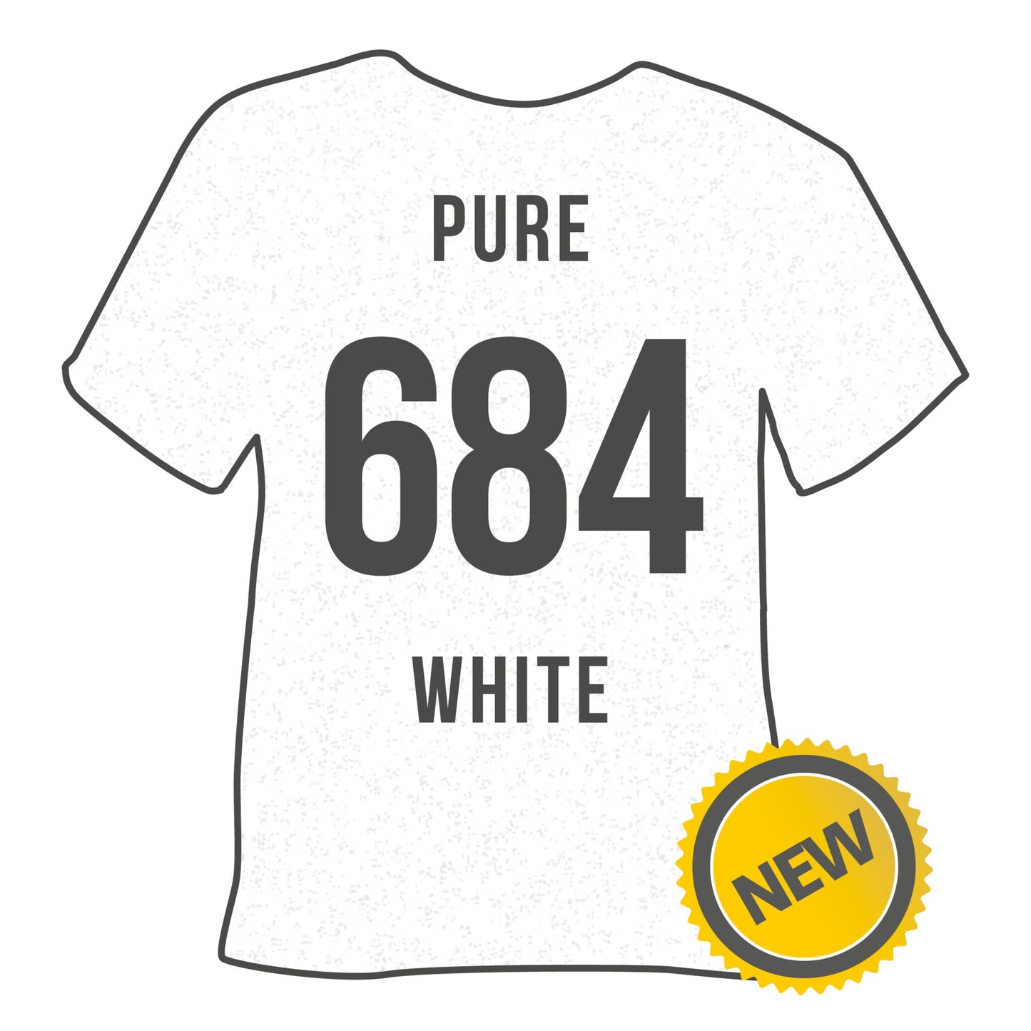 684 Pure White POLI-FLEX® PEARL GLITTER HTV