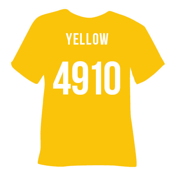 4910 Yellow ThermoFlex Plus HTV (Poli-Flex Turbo)