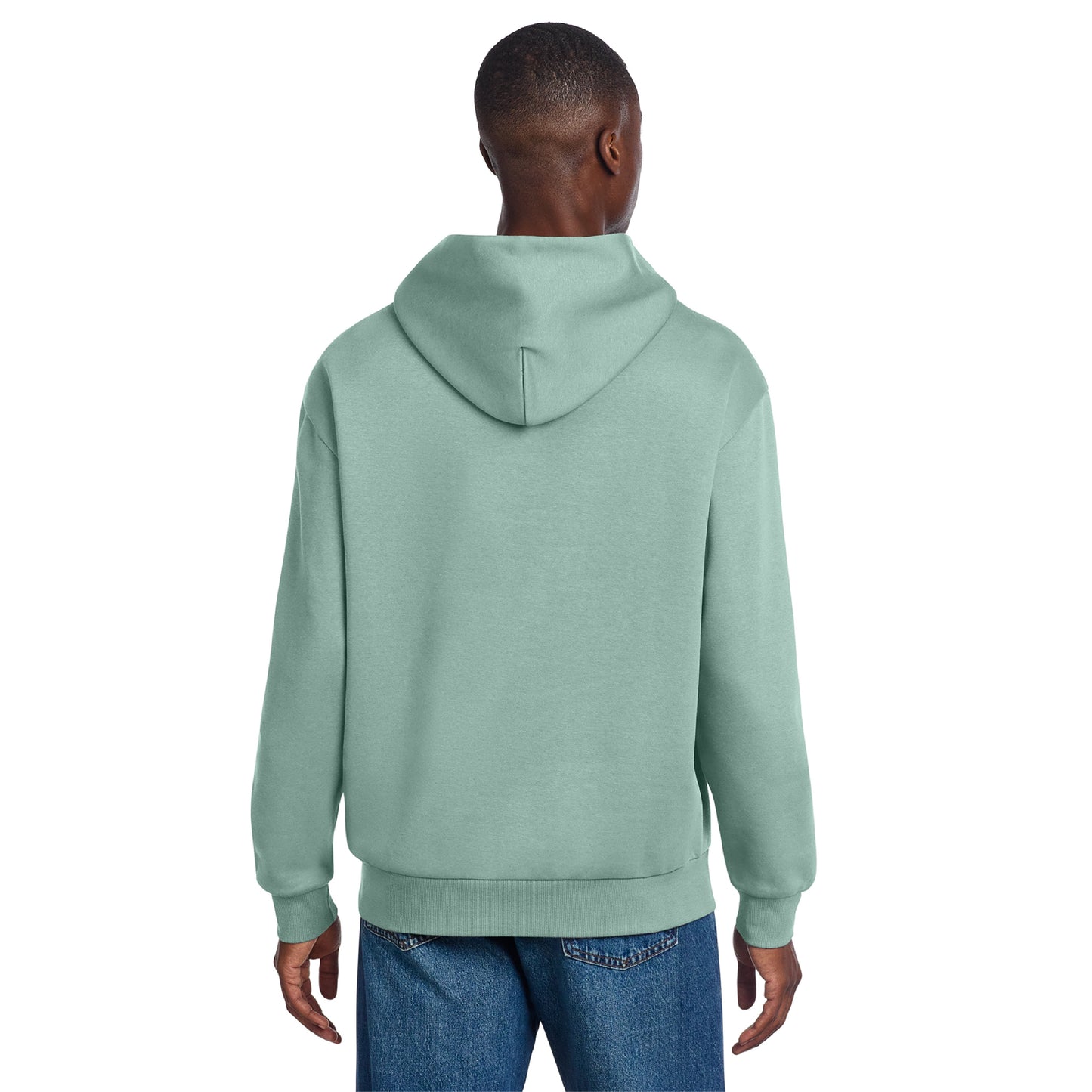 Boston 26.2 - Heavyweight Dusty Sage Fleece Hoodie (DT6150) (HBM26-08)