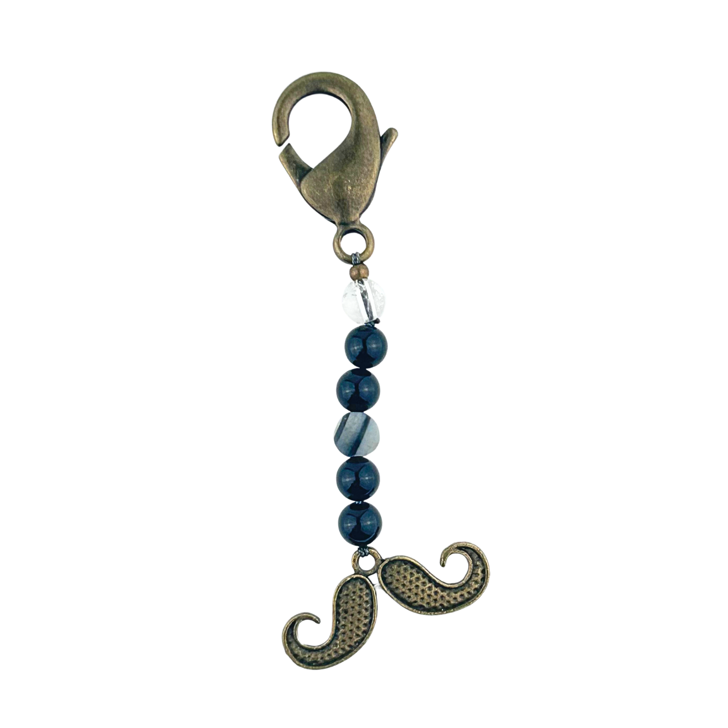 Mustache Keychain #24