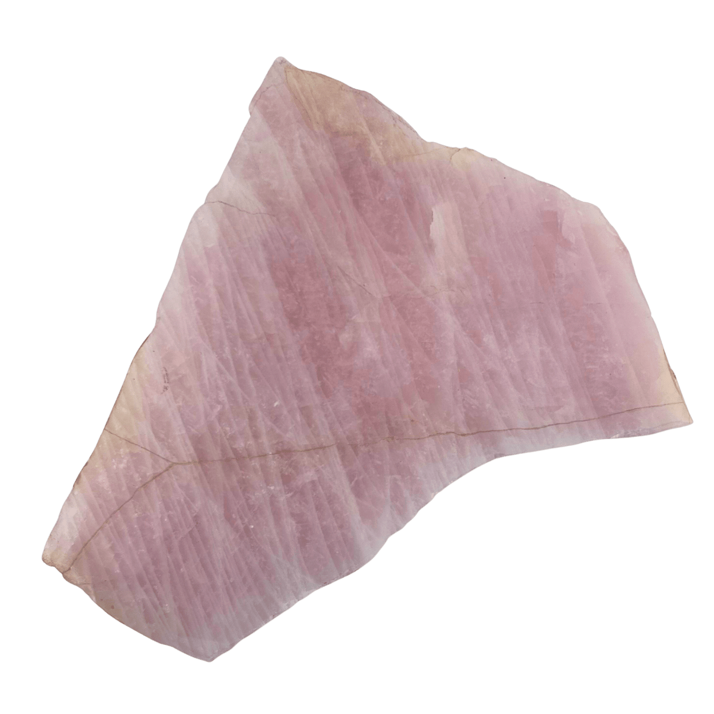 Imperfect Rose Quartz Plate #65