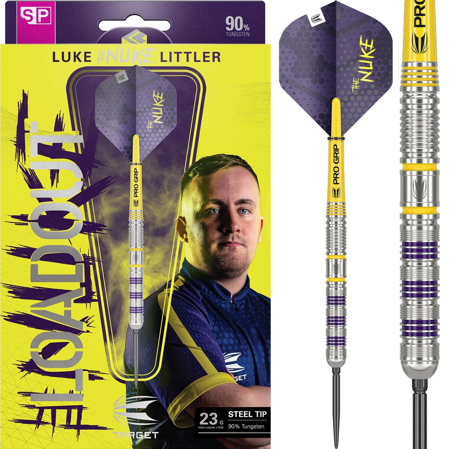 TARGET - LUKE LITTLER LOADOUT Darts - 90% Tungsten SP - 23g