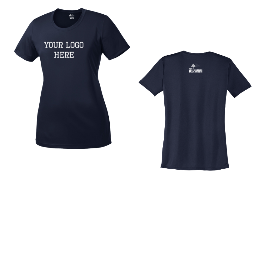 2026 Los Angeles Marathon Partners & Sponsors - "Run In" Women's Performance Tee