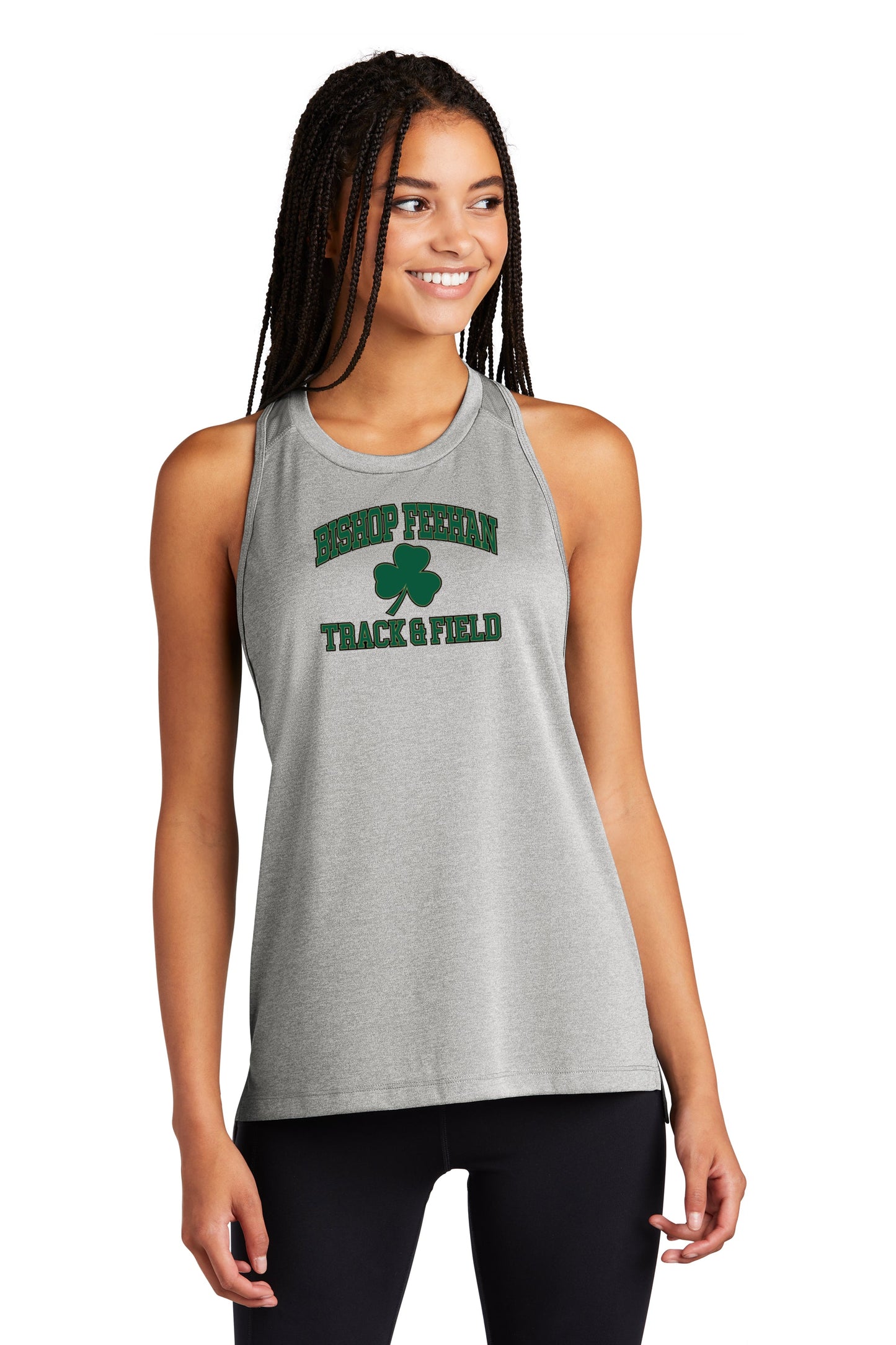 Bishop Feehan Track & Field- Womens Sport Tek Endeavor Tank (LST466)