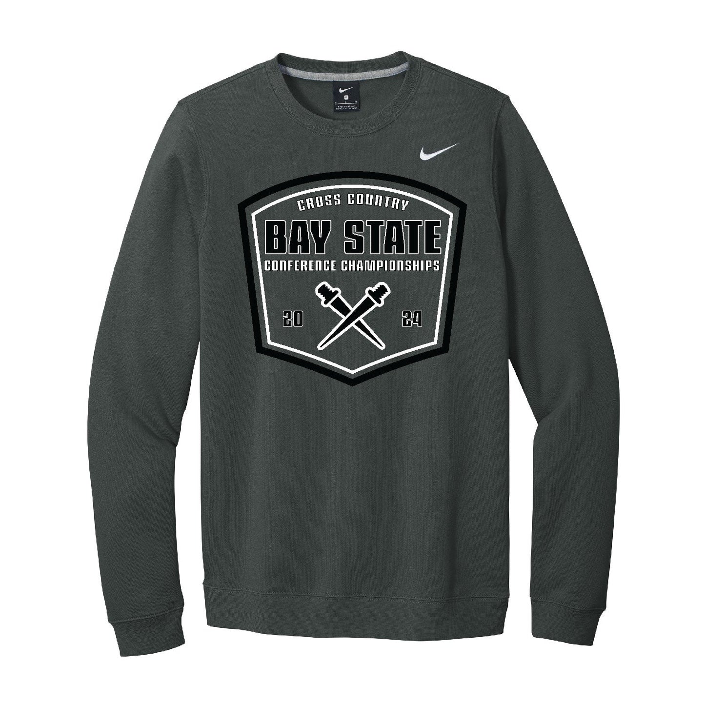 Bay State Conference XC Championships - Nike Club Fleece Crew (CJ1614)