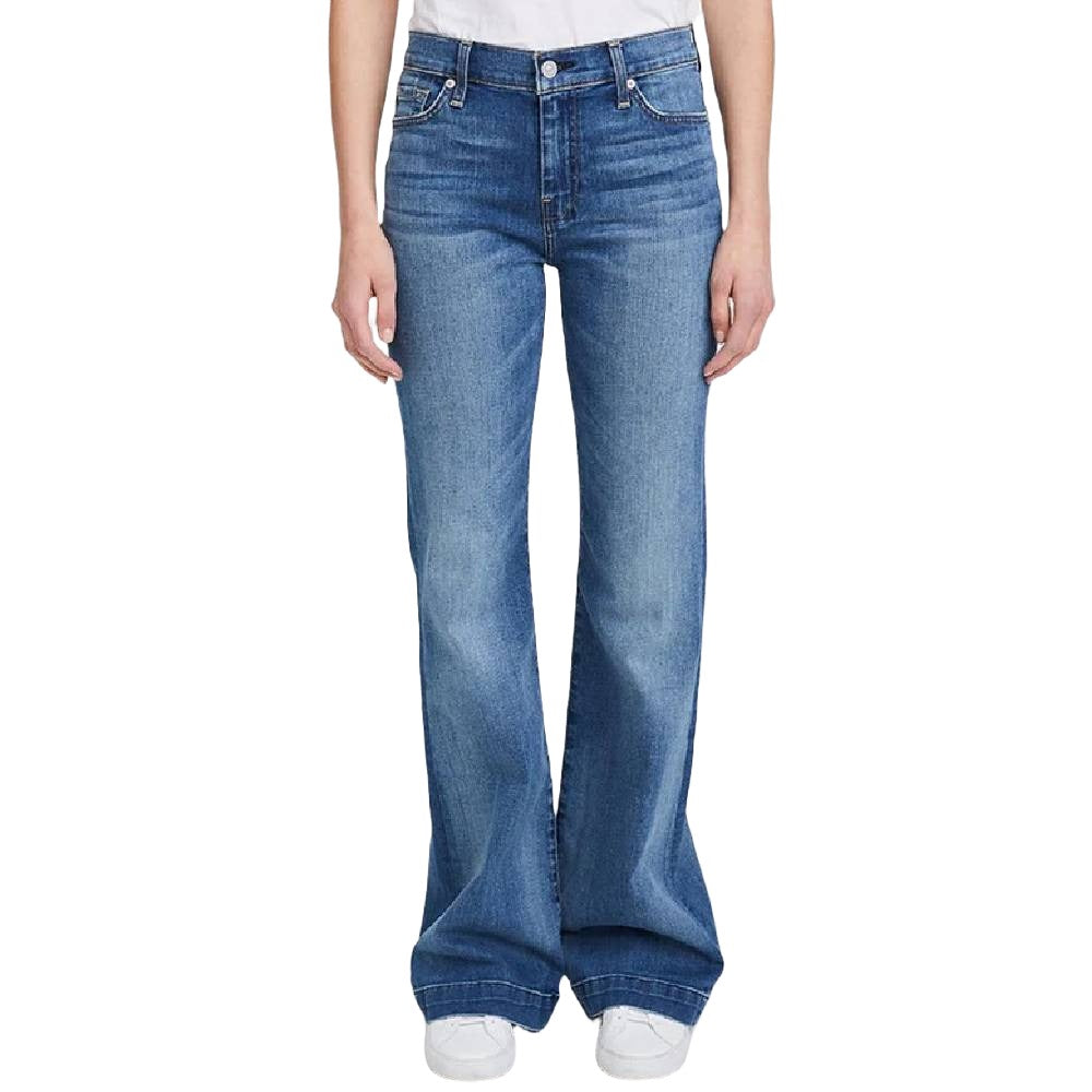 7 For All Mankind Dojo Trouser - Distressed Authentic Light