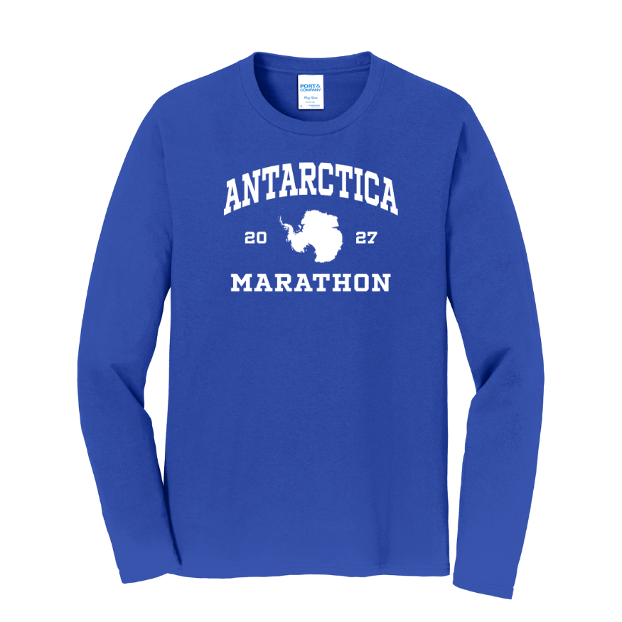 Antarctica Marathon 2027 - Adult Unisex Long Sleeve Tee (PC450LS)