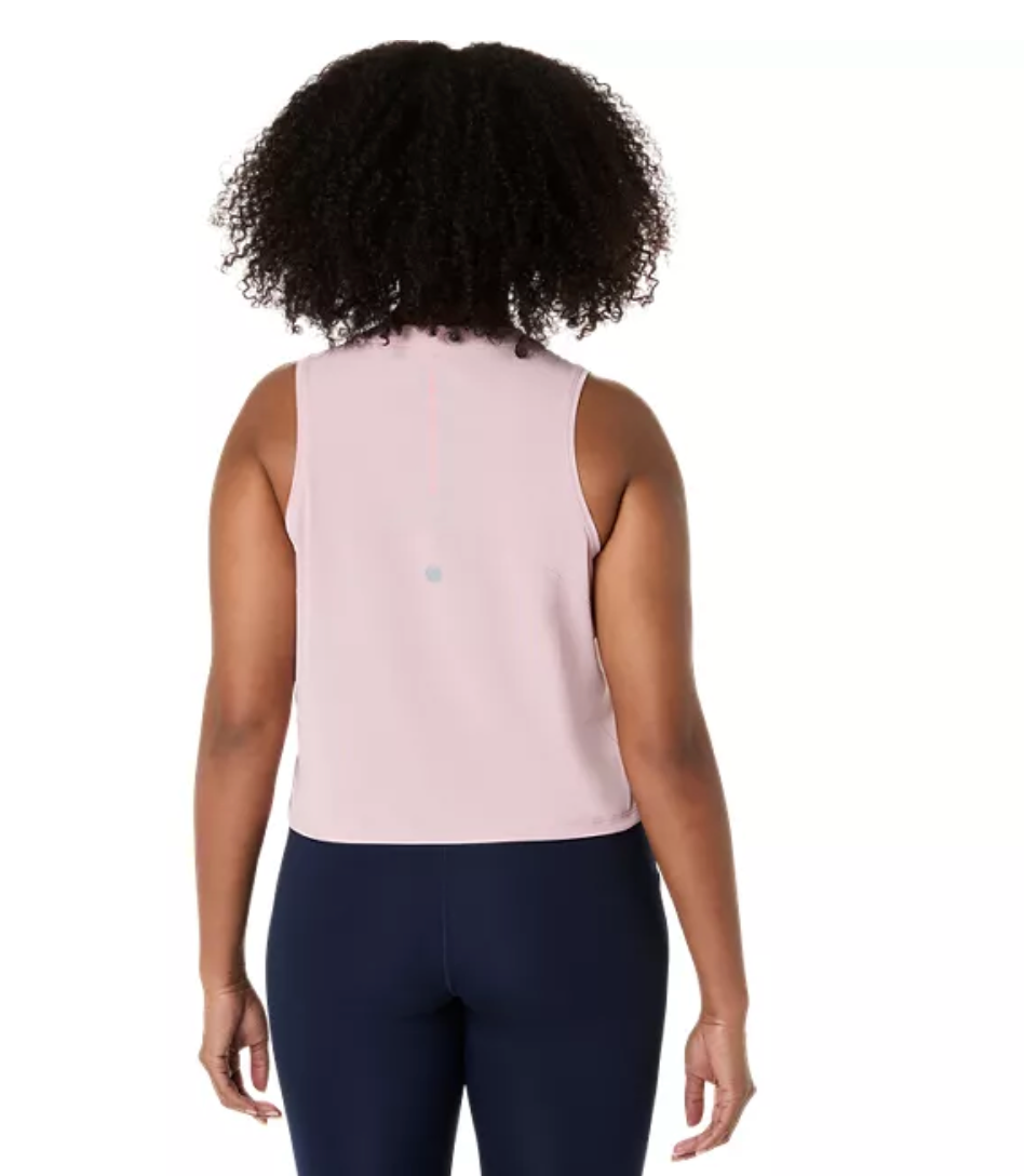 2026 ASICS Los Angeles Marathon FINISHER - ASICS Women's Road Crop Top Morganite (2012D368) (LA26-26)