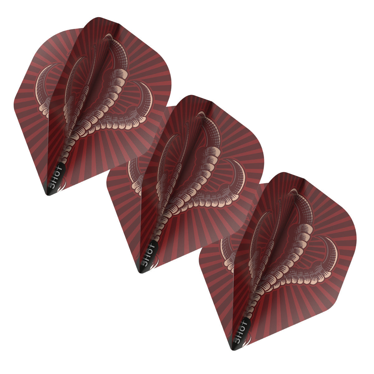 SHOT - Viking Birds of Prey Osprey Dart Flight Set - Standard