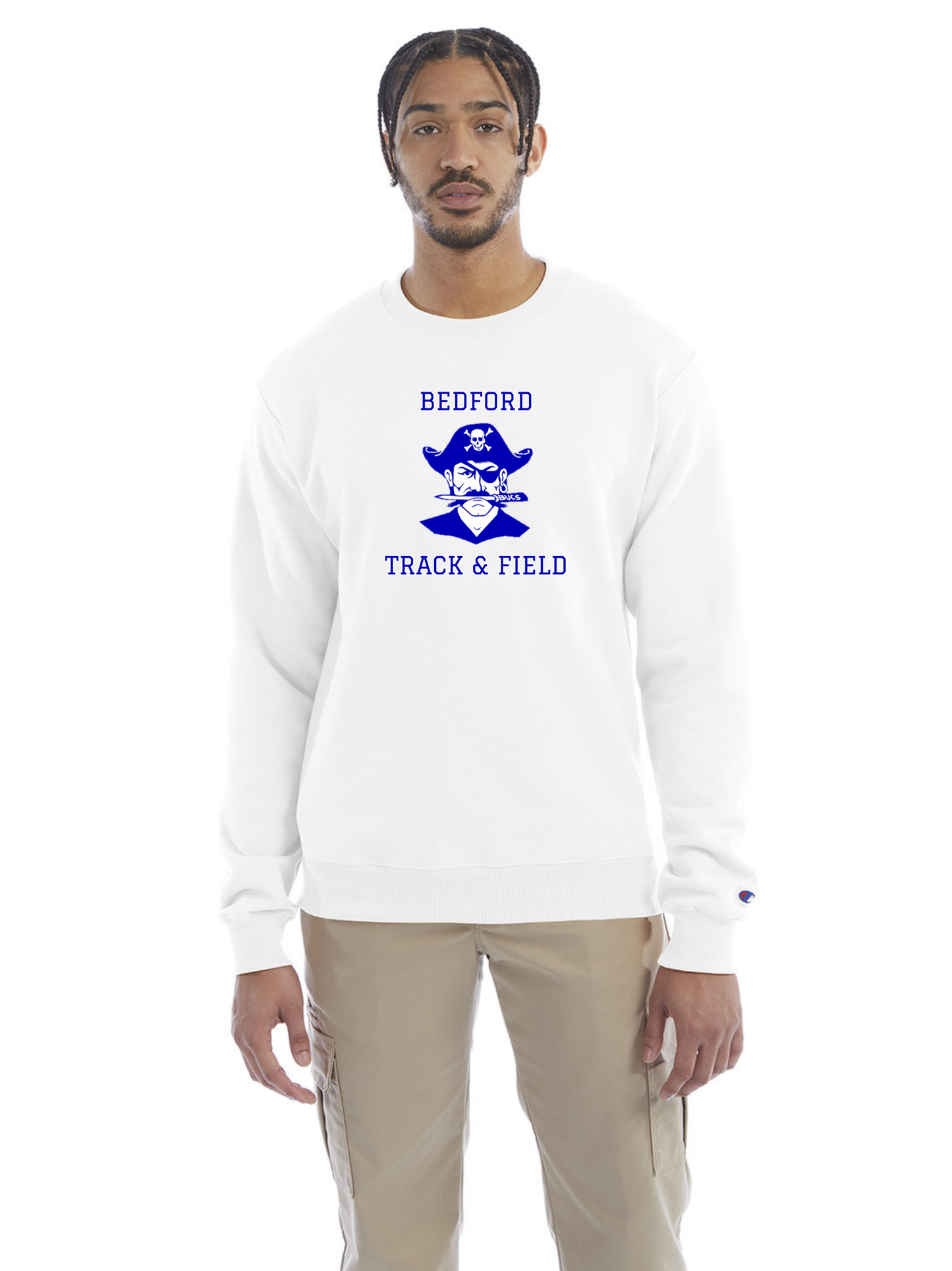 Bedford Track and Field - Champion Crewneck Sweatshirt (S600)