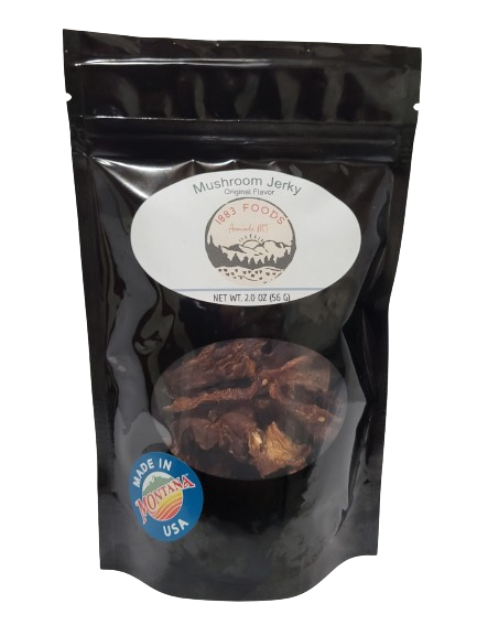 1883 Foods Freeze Dried Mushroom Jerky - Original - 2 OZ 18 Pack
