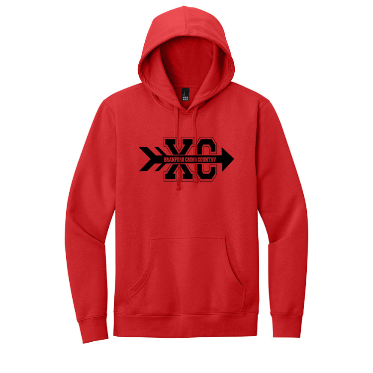 Branford Cross Country - V.I.T Unisex Fleece Hoodie (DT6100)