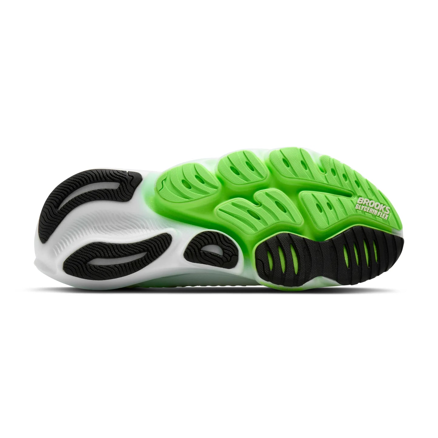 Brooks Men's Glycerin Flex - White/Green Gecko/Phantom