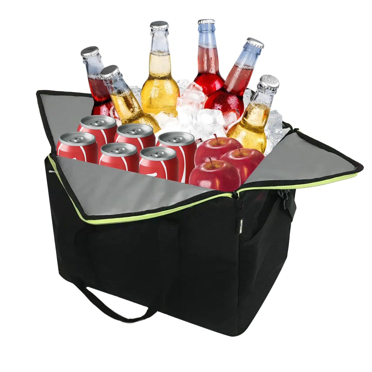 All-in-One Party Cooler Bag with Folding Design and Insulated Compartments -GETTOONE Ideal for Tailgating and Outdoor Events! (18 * 12 * 14 Inch)