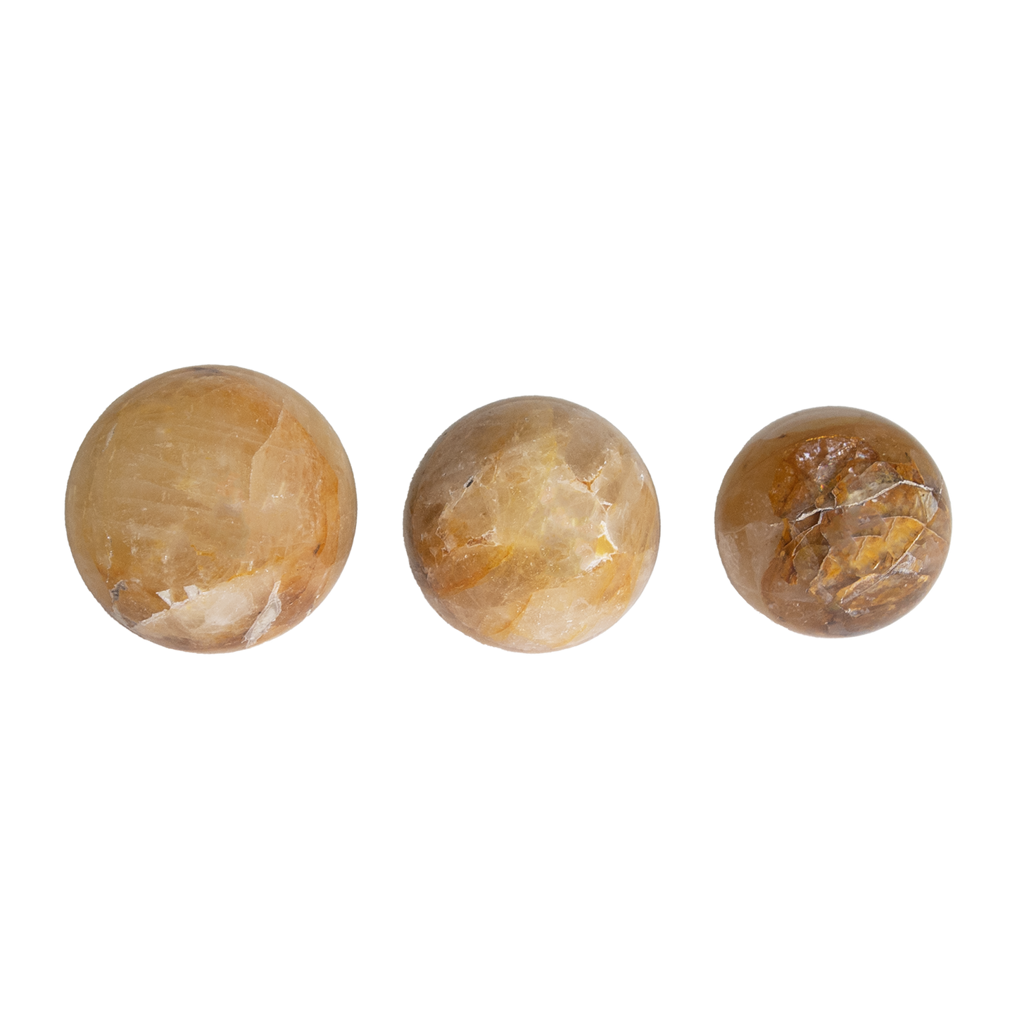Golden Healer Quartz Sphere
