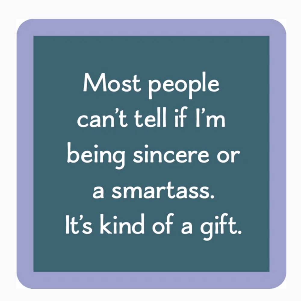 "Smart*ss" Coaster