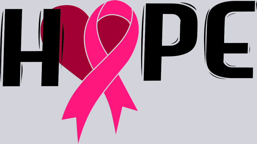 BCA Hope Heart Ribbon - STK00453 (DTF Transfers)