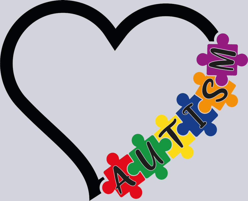 Autism Heart Puzzle - STK00310 (DTF Transfers)