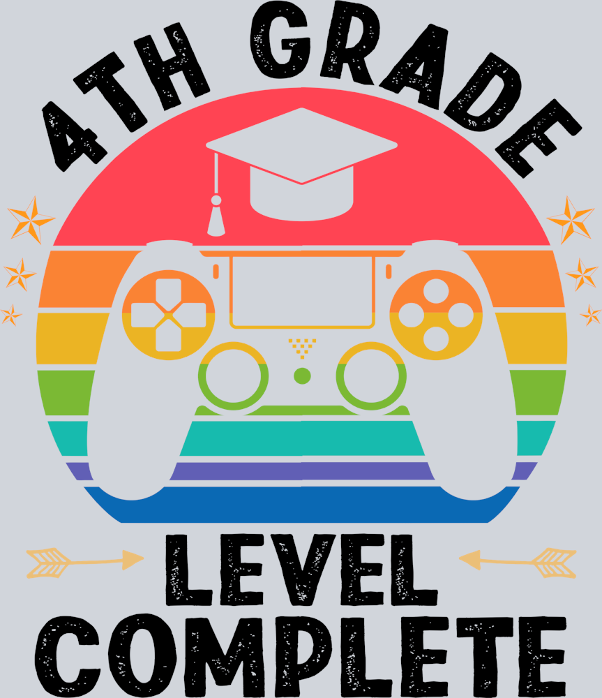 4th Grade Level Complete - STK00015 (DTF Transfers)