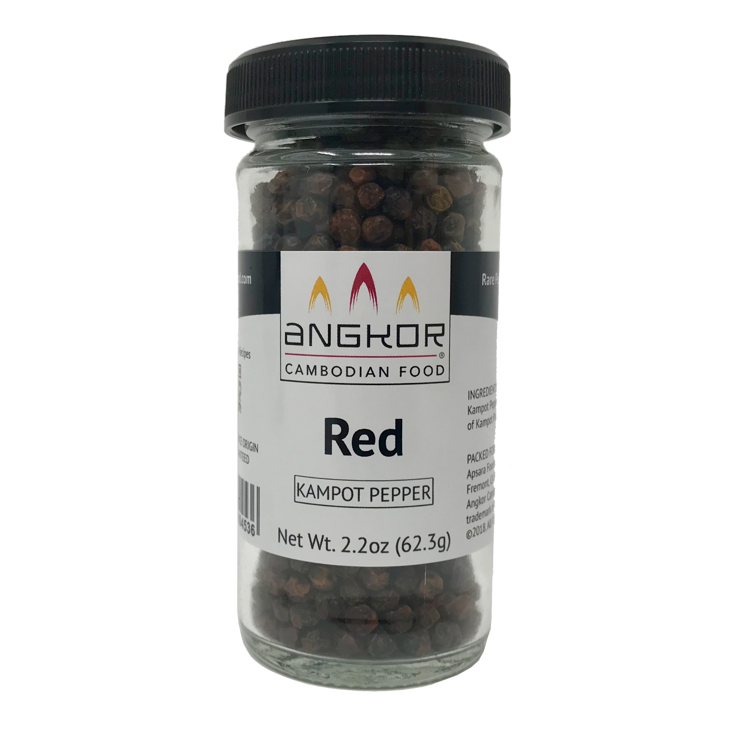 Angkor Cambodian Food Red Kampot Pepper - 2.2 OZ 12 Pack