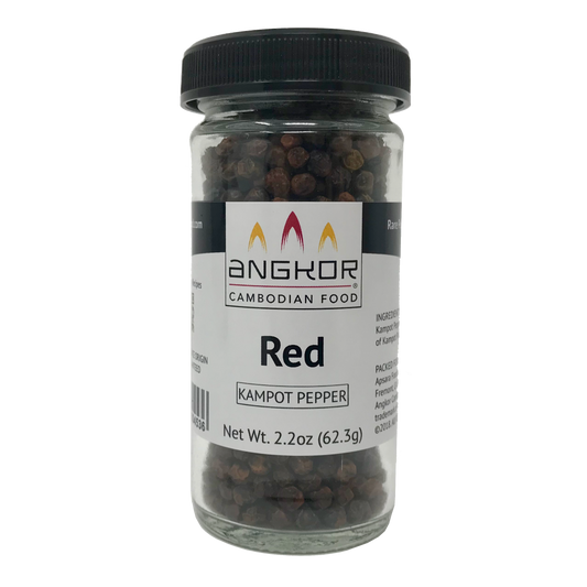 Angkor Cambodian Food Red Kampot Pepper - 2.2 OZ 12 Pack
