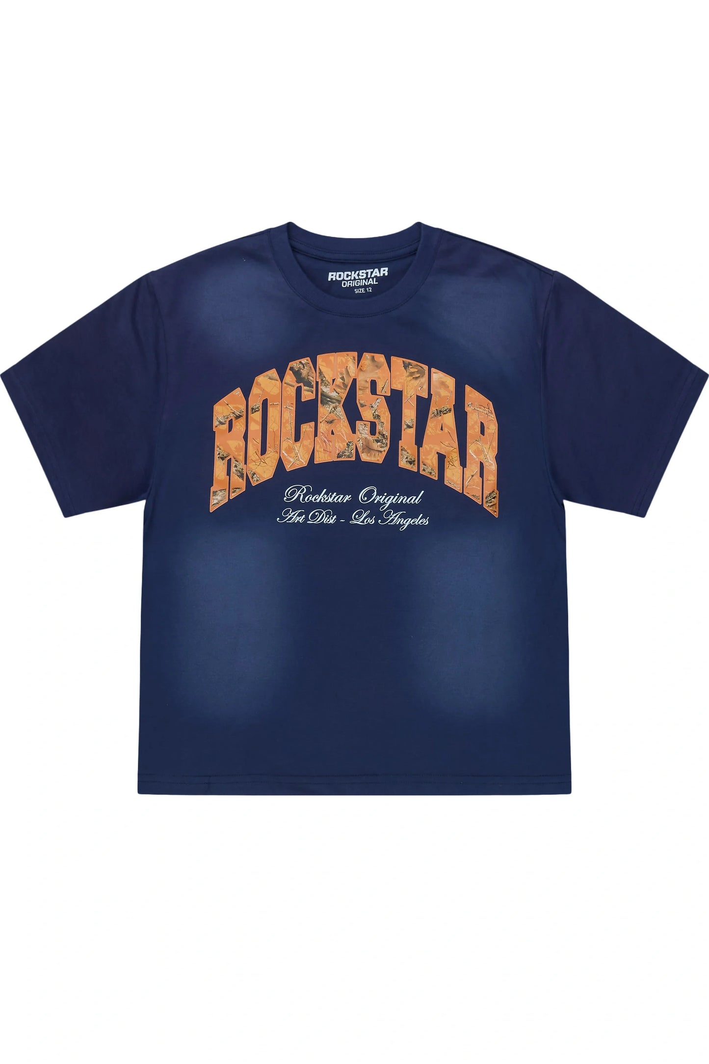 Boys Alas Navy Boxy Tee