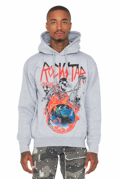 Barrett Grey Graphic Hoodie