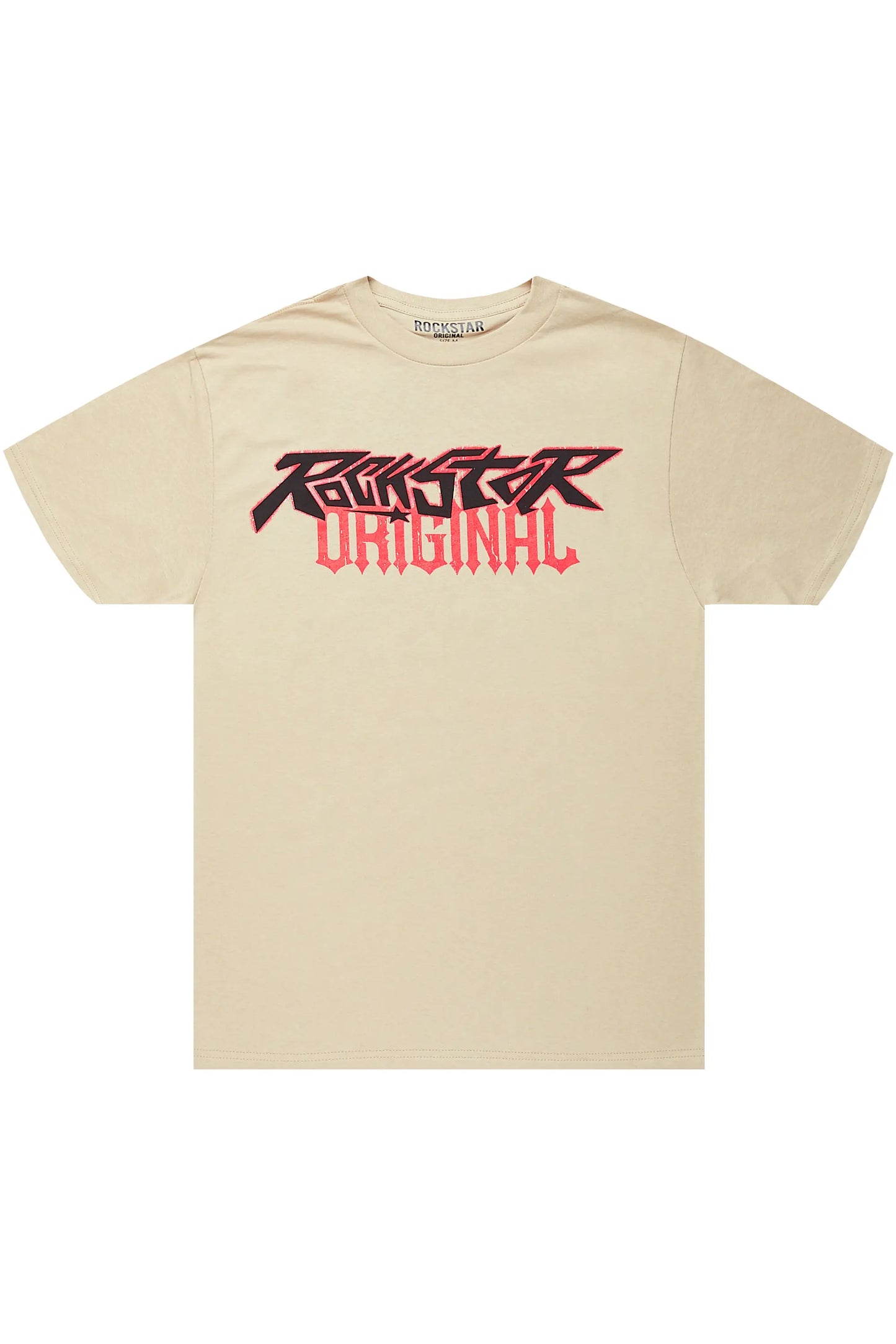 Baba Beige Graphic T-Shirt