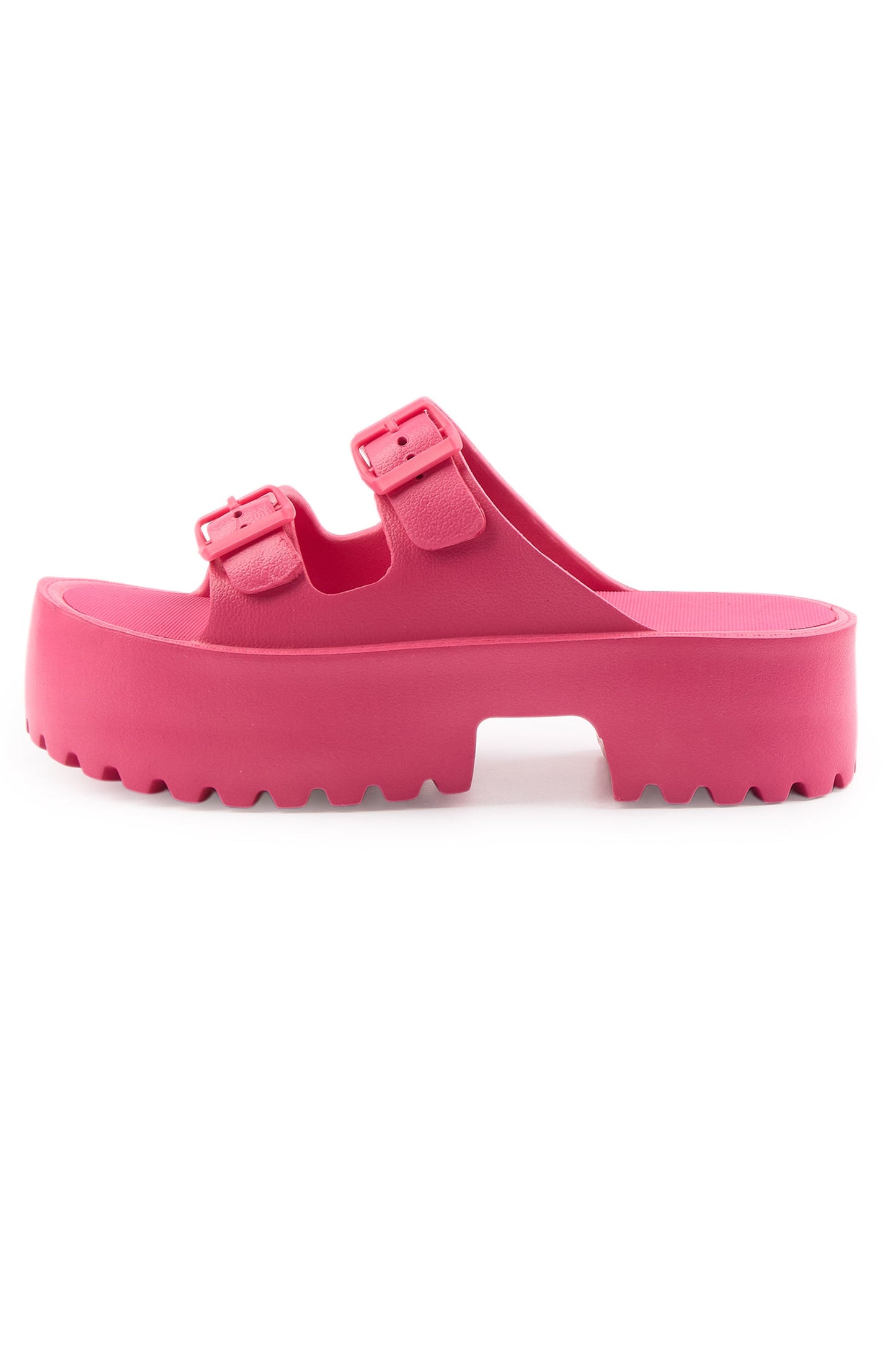 Antwona Fuchsia Platform Sandals