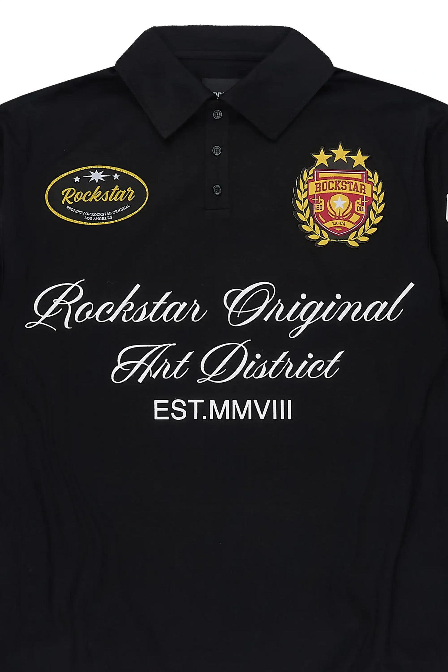 Boys Anton Black Polo
