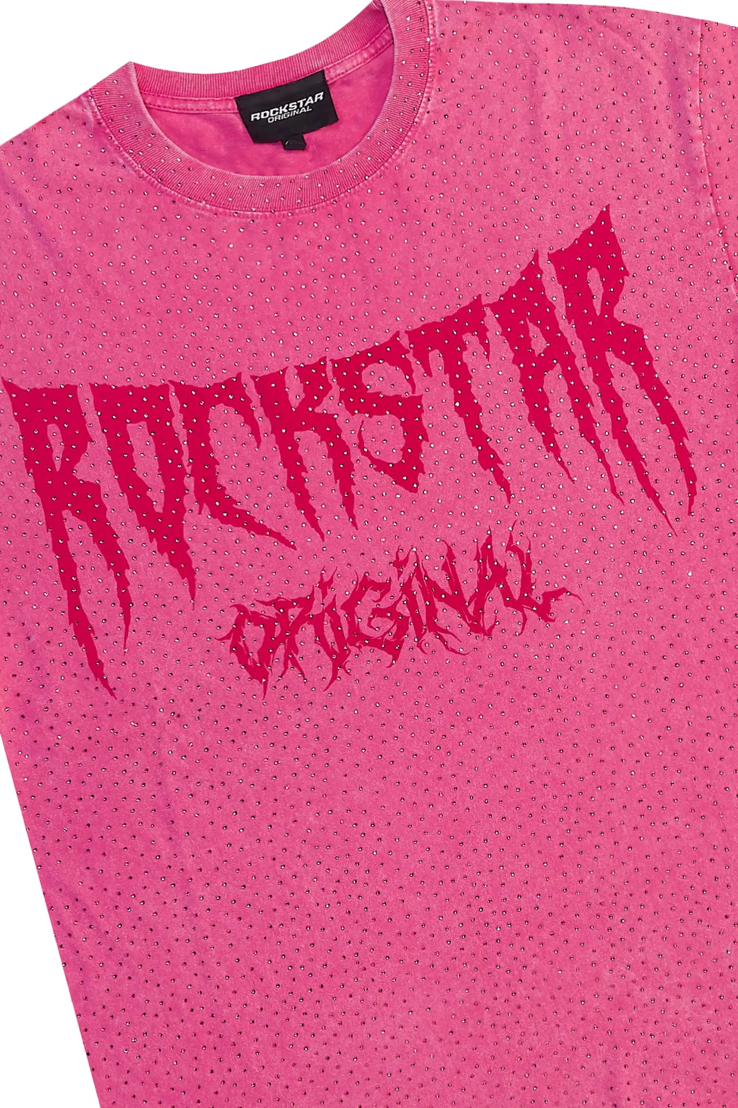 Andreas Pink Rhinestone T-Shirt