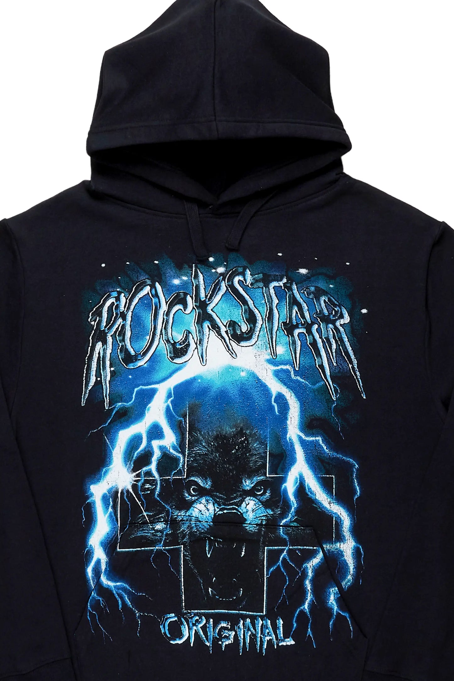 Bolk Black Graphic Hoodie