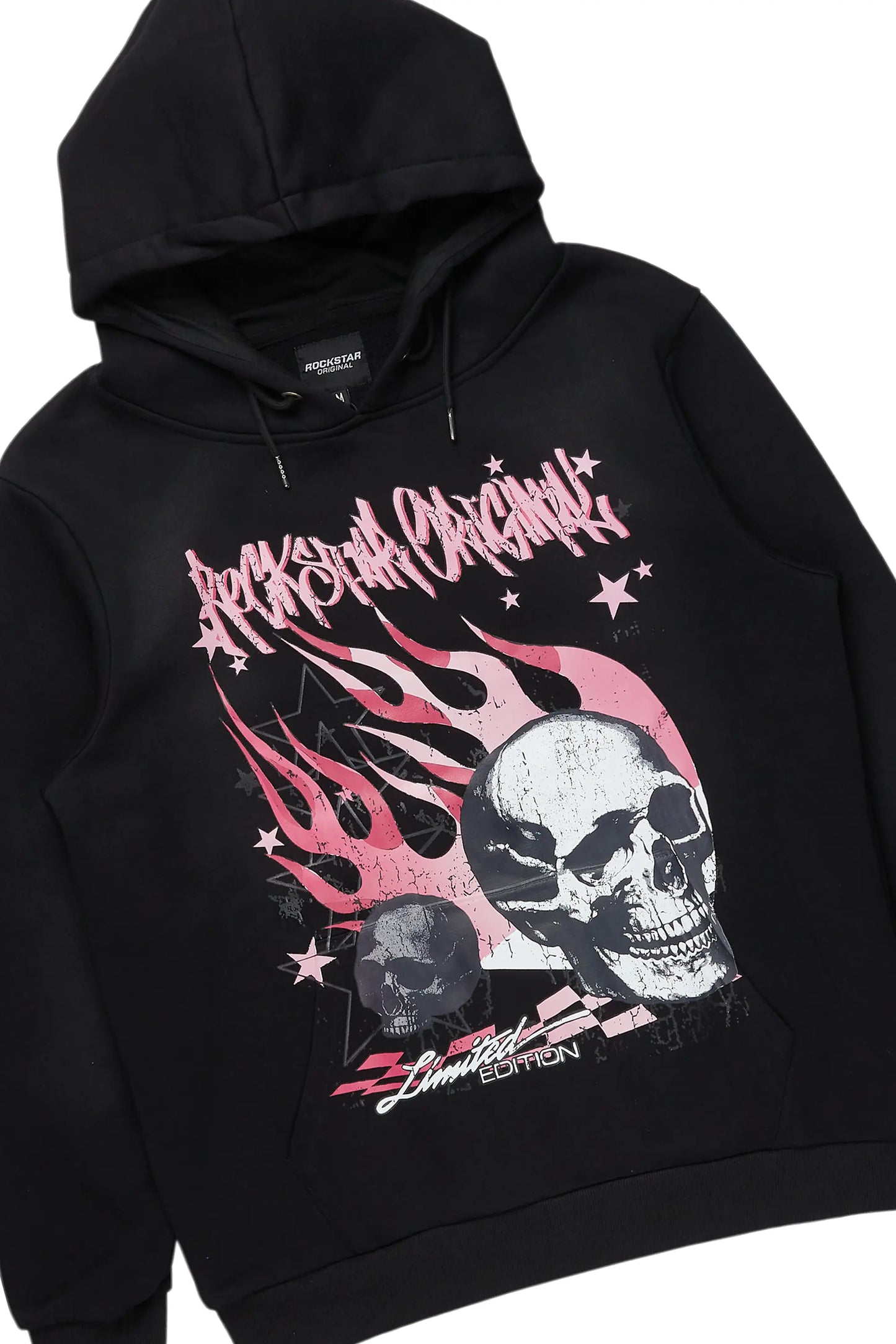 Anneso Black/Dark Grey Hoodie & Fateh Stacked Jean Bundle