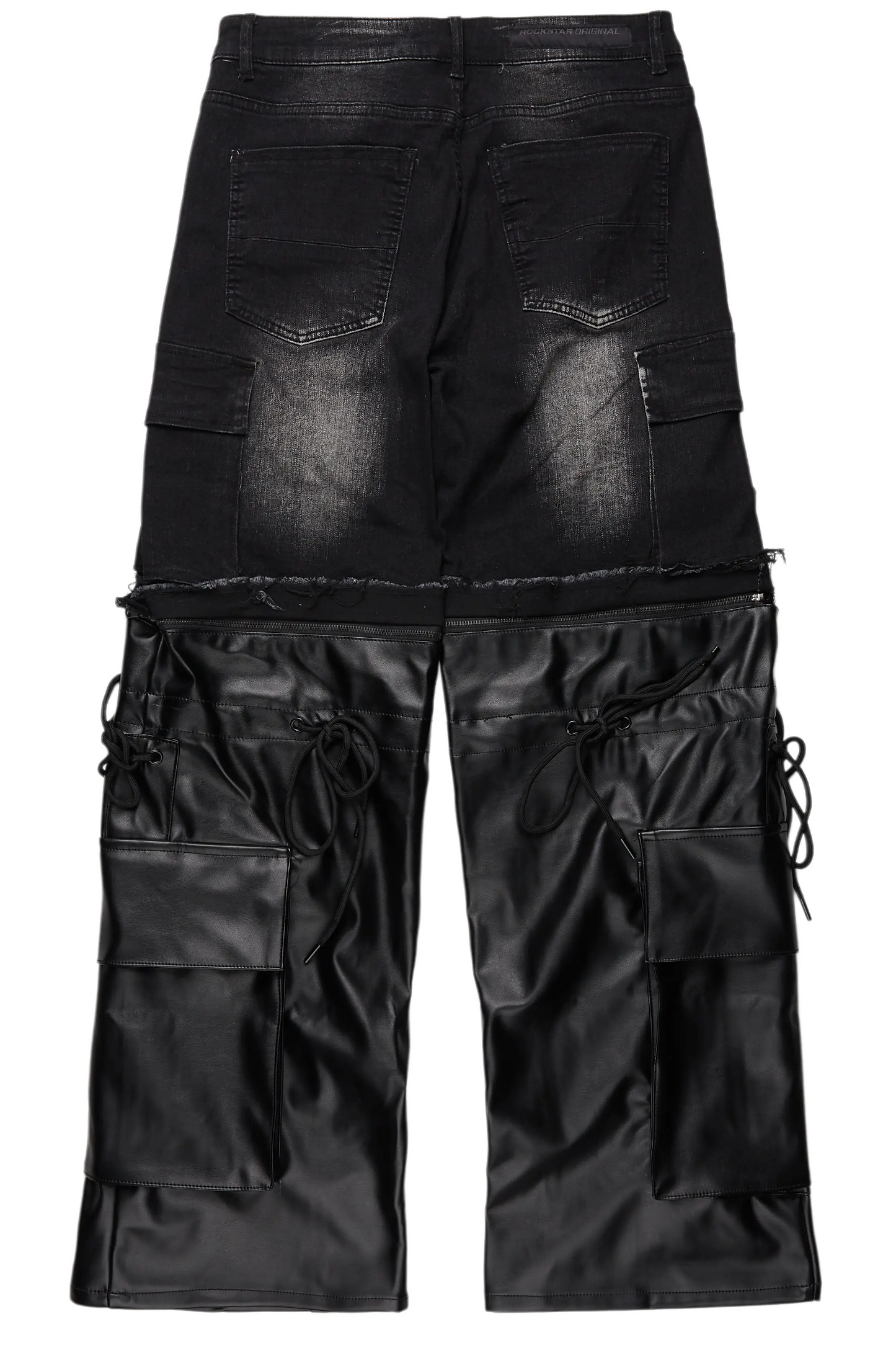 Baatar Black Baggy Fit Jean